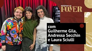 Guilherme Gila, Andressa Secchin e Laura Sciulli - A Menina Que Inundou o Mundo - Programa do Foyer