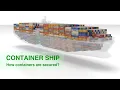 Download Lagu How A Container Ship Secures Containers - Design, Safety, Container Locating