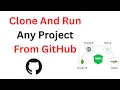 How To Clone And Run Any GitHub Project In Your PC Full Setup MERN