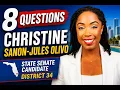Christine Sanon-Jules Olivo Candidate for FL State Senate District 34 on Kindness Hard Work