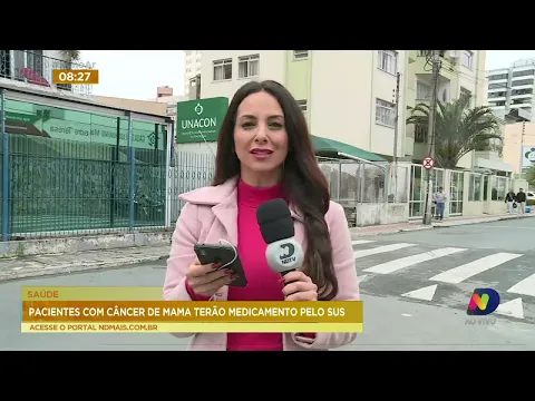 SUS começará a oferecer medicamento a pacientes com câncer de mama