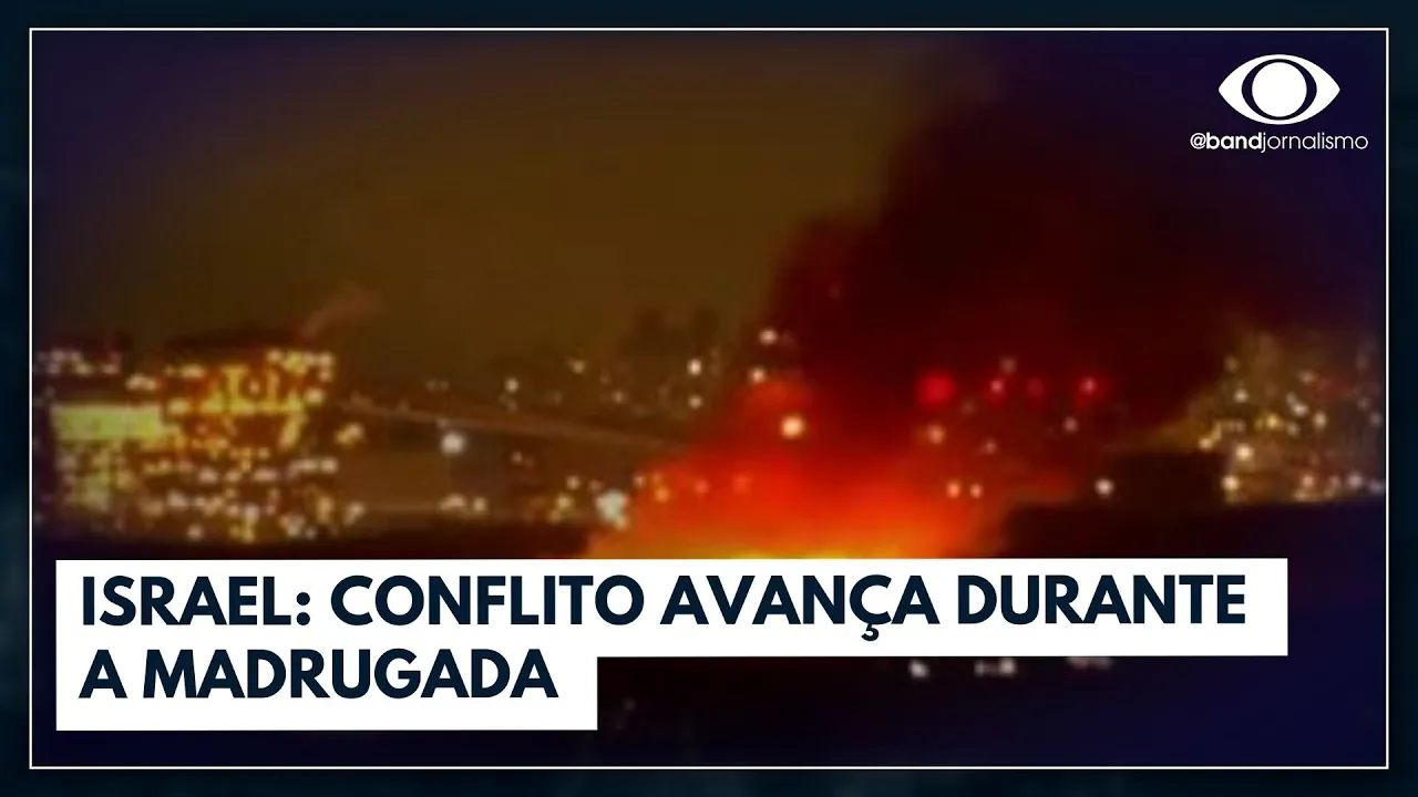 Israel: conflito avança durante a madrugada | Jornal da Band