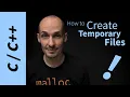 How to Safely and Simply Create Temporary Files in C or C