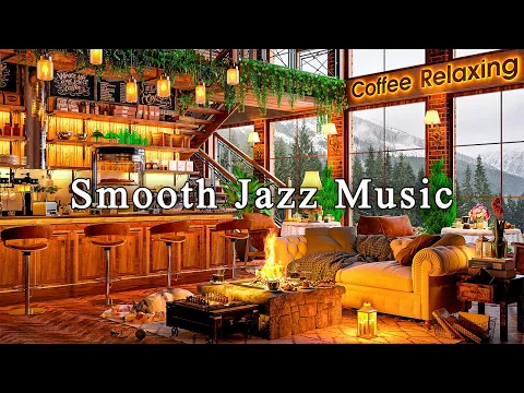 Download MP3 Jazz Relaxing Music \u0026 Cozy Coffee Shop Ambience☕Smooth Jazz Instrumental Music to Work, Study, Focus