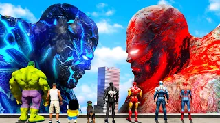 GTA 5: HULK Menjadi LAVA HULK Di GTA 5! | SERANGAN KE LAVA TITAN (PART 1 )