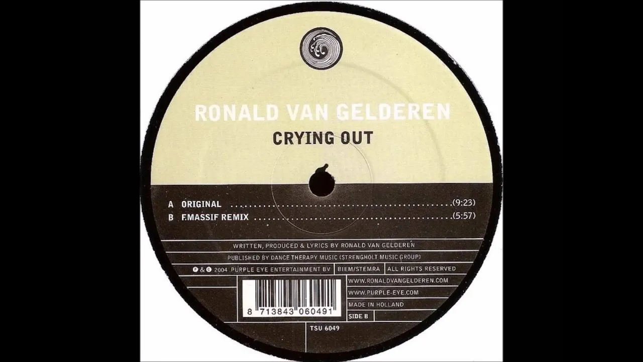 Ronald van Gelderen ‎- Crying Out (Original) [2004]
