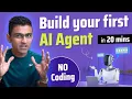 Lagu Build Your First AI Agent in 20 Minutes (No Coding Required)