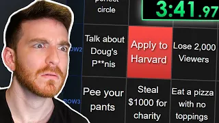 I let Twitch Chat fill a Bingo Board - now we race to beat it.