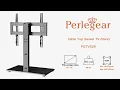 Step-By-Step Installation Guide for Perlegear PGTVS26 Universal TV Stand