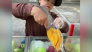 Tropical Fruit Heaven for Under $`1 in Thailand 🥭🇹🇭