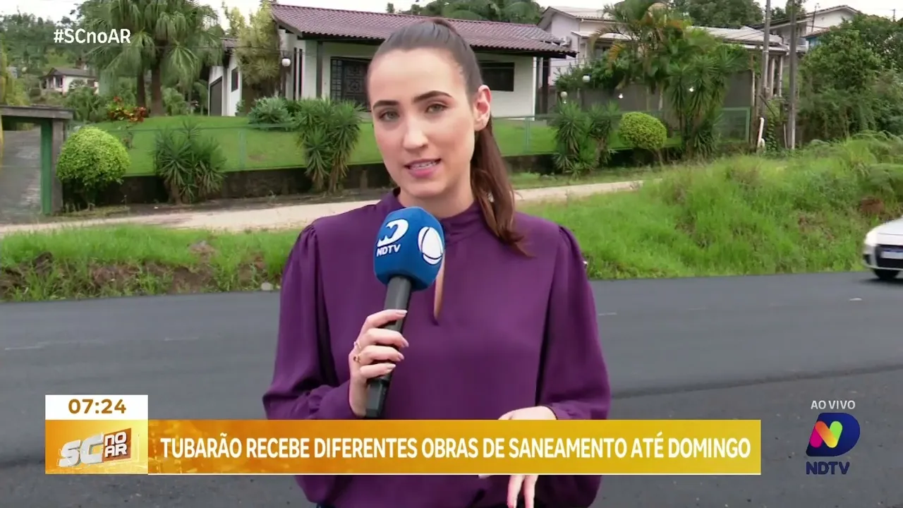 Trânsito afetado: obras de saneamento em Tubarão - Veja as ruas afetadas