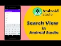 SearchView - How to Add SearchView in Android App Android Studio Tutorial Quick Easy