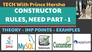 2 1 what is constructor in java - Part 1