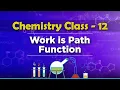 Work Is Path Function - Chemical Thermodynamics