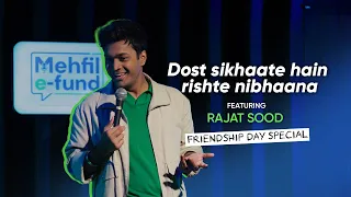 Dost Hi Sikhaate Hain ft. Rajat Sood - Friendship Day Special | Mehfil-e-Fund by Tata Mutual Fund