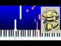 Bee snuggles Piano Tutorial