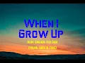 Download Lagu Alan Walker, Flo Rida - When I Grow Up (Young, Wild \u0026 Free) (Lyric Video)
