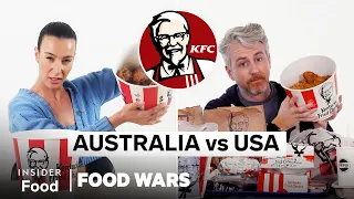 US vs Australia KFC Food Wars Insider Food