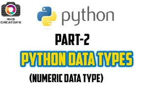 Python Numeric Data Types in tamil Data Types in Python RKS CREATORS Python Tutorial in tamil