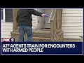 ATF agents train for encounters with armed people