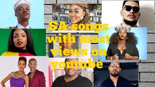 top 20 south african songs with most views on youtube 2013 present