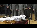 FBG Duck Funeral service Open Casket