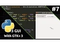 Python3 GUI with GTK 3 container stack