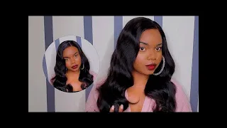diggingherstyle new melted swiss lace testing a 5x5 closure body wave wig ft ronniehair