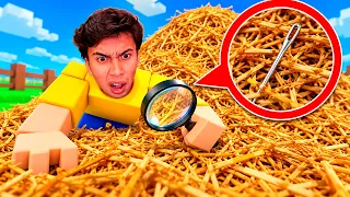 BUSCANDO LA AGUJA EN EL PAJAR EN ROBLOX!🪡