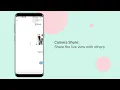 How to access the camera settings on the Spotlight app