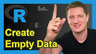 Create Empty Data Frame in R 2 Examples data frame setNames Functions in R programming