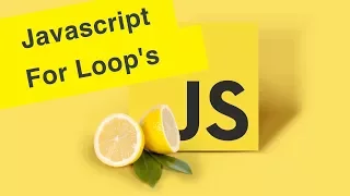 Javascript Tutorial For For In Loops Ep28