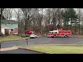 Upper Southampton Fire Dept and Santa on our street