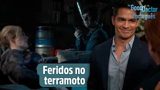 Shaun vai ao resgate de Lea após um terramoto | The Good Doctor em Português