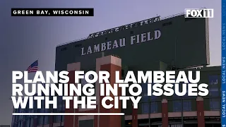 Lambeau Field lease negotiations between Packers city of Green Bay remain stalled