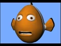 Shark tries to eat Clown Fish 3ds Max Animation
