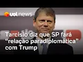 Download Lagu Tarcísio diz que SP fará 'relação paradiplomática' com Trump e que procurará governadores nos EUA
