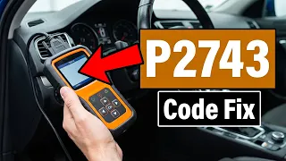 How To Fix P2743 Code - Transmission Fluid Temperature Sensor Circuit High