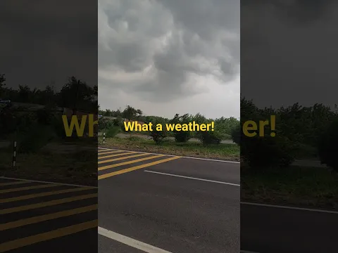 Beautiful morning in Delhi Dehradun Highway Near Muzaffarnagar UP