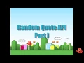 Random Quote REST API with HTML CSS Javascript Ajax JQuery