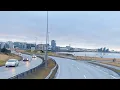 Scenic Drive through Reykjavik in Winter | Complete Red Bus driving tour 4K | Trip to Iceland 2022