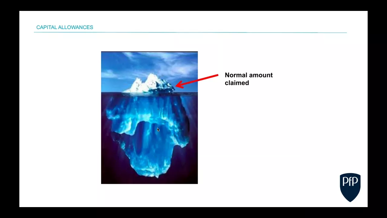 PFP CPD Webinar  Topical Update on Capital Allowance claims