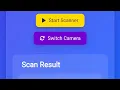 QR Code Scanner using HTML CSS JavaScript Camera Based QR Scanner for Mobile Desktop
