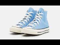 Chuck 70 Unisex Sneaker High Blue Converse shoes unboxing