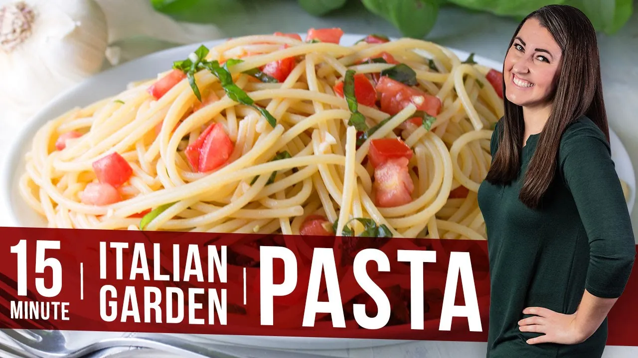 How to Make 15 Minute Italian Garden Pasta