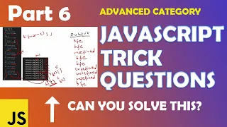 JavaScript trick questions part 6 Arrow Function Advanced level