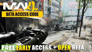 How to Play FREE COD MW4 Early Access OPEN BETA Guide How to Claim MW4 BETA Access Code Key