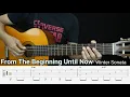 Download Lagu From The Beginning Until Now - Winter Sonata - Fingerstyle Guitar Tutorial + TAB \u0026 Lyrics