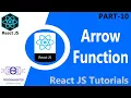 10 React Arrow Functions Arrow Functions In React JS Arrow Functions React JS