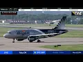 Allegiant Airbus 319-111 N328NV Special Las Vegas Raiders Livery Arriving At KTUL 07202026